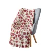 Kate Aurora Fall Autumn Adirondack Falling Leaves Ultra Soft & Plush Oversized Accent Throw Blanket - 50 In. W X 70 In. L