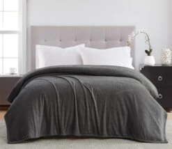 Kate Aurora Ultra Soft & Plush Oversized Queen Herringbone Embossed Fleece All Season Blanket -Kate Aurora GUEST 87de5519 b0f4 465a 9dad 66206809a23c