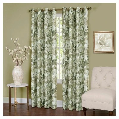 Kate Aurora Country Living 100% Thermal Lined Grommet Top Floral Room Darkening Curtains 1 Kate Aurora Country Living 100% Thermal Lined Grommet Top Floral Room Darkening Curtains