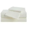 Kate Aurora Hotel Living Ultra Soft Microfiber Hypoallergenic Sheet Sets - Ivory, Queen