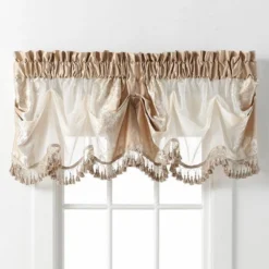 Kate Aurora Danbury Custom Austrian Embroidered Rod Pocket Window Valance Treatment -Kate Aurora GUEST 976e5565 38e7 4c80 b1c0 6fc862841e1c