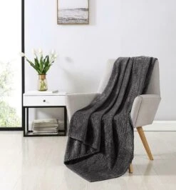 Kate Aurora Ultra Soft & Plush Herringbone Fleece Throw Blanket Covers -Kate Aurora GUEST 97879775 553d 49d5 ba3a 4a5dc742b6da