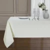 Kate Aurora Diamond Textured Spill And Stain Proof All Purpose Fabric Tablecloth
