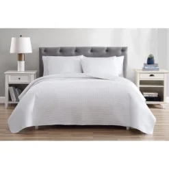 Kate Aurora Basic Bedding Euro Chic 3 Piece Quilt & Pillow Shams Set -Kate Aurora GUEST 99d60f4a 803b 4419 b074 031e709bc795