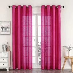 Kate Aurora Home Living 2 Piece Lightweight Basic Sheer Grommet Top Curtain Panels -Kate Aurora GUEST 9c4f75dd d200 450b b32c 510f28bb9f64