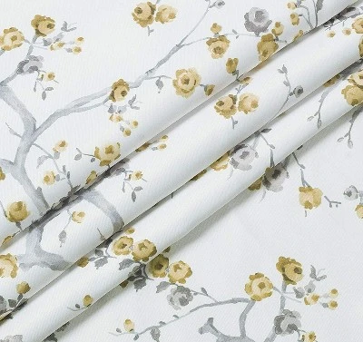 Kate Aurora 2 Pack Shabby Chic Grommet Top Floral Cherry Blossom Curtain Panels 1 Kate Aurora 2 Pack Shabby Chic Grommet Top Floral Cherry Blossom Curtain Panels