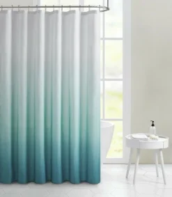 Kate Aurora Living Multi Color Ombre Fabric Shower Curtain -Kate Aurora GUEST a542a174 636f 4e7f aa0f 884f01b85671