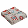 Kate Aurora Popcorn Night At The Movies Ultra Soft & Plush Oversized Accent Throw Blanket - 50 In. W X 70 In. L