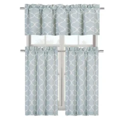 Kate Aurora Shabby Lattice Cotton Blend Kitchen Curtain Tier & Valance Set 9 Kate Aurora Shabby Lattice Cotton Blend Kitchen Curtain Tier & Valance Set -Kate Aurora GUEST aa2d178f 6495 4f27 b879 e760a8d0f535