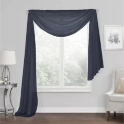 Kate Aurora Elegant Sheer Voile Window Scarf Valance -Kate Aurora GUEST afab4906 114d 4bea bc3b cac143b510eb