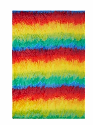 Kate Aurora Rainbow Ultra Soft & Plush Oversized Accent Throw Blanket - 50 In. W X 70 In. L 2 Kate Aurora Rainbow Ultra Soft & Plush Oversized Accent Throw Blanket - 50 In. W X 70 In. L - Image 2