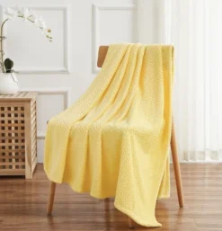 Kate Aurora Ultra Soft & Plush Herringbone Fleece Throw Blanket Covers -Kate Aurora GUEST bb86278c df7a 4ab4 9ff1 eadb7046c6ef