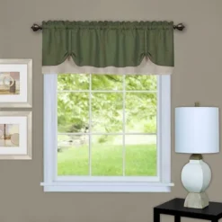 Kate Aurora Country Farmhouse Flax Linen Tie Up Window Valance -Kate Aurora GUEST c5b542ac 968d 4949 95d7 f9a0e7fbe5f5