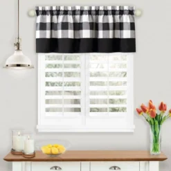 Kate Aurora Modern Country Farmhouse 3 Piece Buffalo Check Plaid Window Curtains & Valance Set 9 Kate Aurora Modern Country Farmhouse 3 Piece Buffalo Check Plaid Window Curtains & Valance Set -Kate Aurora GUEST c7b30c50 114e 40f9 b7d8 9cd3f96c5fea
