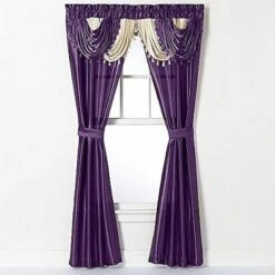 Kate Aurora Satin Semi Sheer Complete 5 Piece Window In A Bag Attached Curtain Set 11 Kate Aurora Satin Semi Sheer Complete 5 Piece Window In A Bag Attached Curtain Set -Kate Aurora GUEST c93e1f09 62f2 4fb7 a880 b01f127586ec