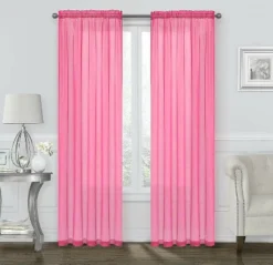 Kate Aurora Basic 2 Pack Sheer Voile Home Window Curtains -Kate Aurora GUEST cadcb327 4b98 489d a237 db90689fc204