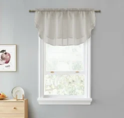 Kate Aurora Living Double Layered Sheer Rod Pocket Ascot Window Valances -Kate Aurora GUEST cba4ba5e 6785 4528 97d8 4104a8174f2c