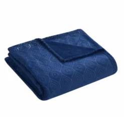 Kate Aurora Ultra Soft & Plush Modern Ogee Fleece Throw Blanket Covers - 50 In. W X 60 In. L -Kate Aurora GUEST d0ea2f31 00aa 437c b5e2 d0dcfaa57d9b