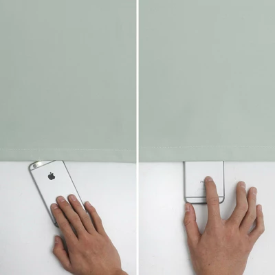 Kate Aurora Hotel Living 2 Pack 100% Blackout Grommet Top Sage Green Curtain Panels 5 Kate Aurora Hotel Living 2 Pack 100% Blackout Grommet Top Sage Green Curtain Panels - Image 5