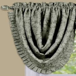 Kate Aurora Custom Rod Pocket Austrian Damask Window Valance With Pleated Trim 13 Kate Aurora Custom Rod Pocket Austrian Damask Window Valance With Pleated Trim -Kate Aurora GUEST da77ac93 200d 49d8 a009 8122603da645