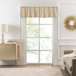 Kate Aurora Lux Living Rod Pocket Pleated Chenille Window Valance -Kate Aurora GUEST e2547ba9 b5f6 4d65 b068 6056c01fe51a