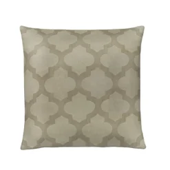 Kate Aurora Maison Textured Quatrefoil Clover 18" X 18" Filled Accent Throw Pillow -Kate Aurora GUEST e47699ed 385d 4e6a ac4b 6d21ce14c602