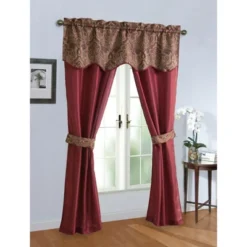 Kate Aurora Complete 5 Pc. Sheer Window In A Bag Curtain & Valance Set -Kate Aurora GUEST e89638ef 6d8f 4629 871f f3ed1a4f18d7