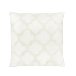 Kate Aurora Maison Textured Quatrefoil Clover 18" X 18" Filled Accent Throw Pillow -Kate Aurora GUEST eb8273a1 53df 4dac 9296 95de077c53a2
