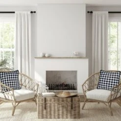 Kate Aurora 2 Pack Country Farmhouse Buffalo Plaid Zippered Pillow Covers -Kate Aurora GUEST f22a7e2e 0a77 471c 81e4 1fba88ba768a