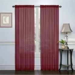 Kate Aurora Basic 2 Pack Sheer Voile Home Window Curtains -Kate Aurora GUEST f5d15ac1 b319 499a a5a6 f8a11c45b98e 1