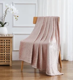 Kate Aurora Floral Ferns Shabby Chic Styled Oversized Ultra Soft & Plush Accent Throw Blanket -Kate Aurora GUEST fd431b6a fe9f 44f9 83c2 f32539a2f73c