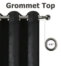 Kate Aurora Hotel Chic 2 Pack Light Filtering Grommet Top Window Curtains -Kate Aurora GUEST fdefa571 db18 449a a5e4 6b880d82c5e7